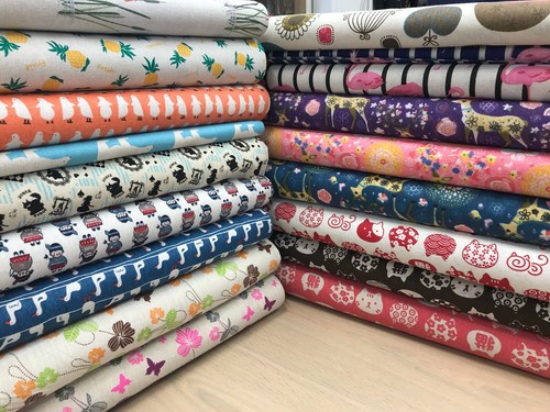 Vintage retro fabric designer - fabric,
