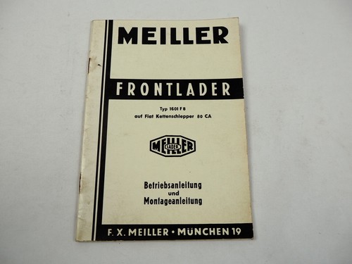 Meiller frontlader 1601 auf - 1601, f8