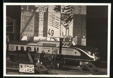 Fotografie Modelleisenbahn Spielzeug des Trans-Europ-Express und Adler Lokomoti 