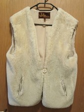 Uhle Webpelz Weste Jacke