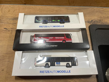 (Lot 42) 3x Omnibus Rietze "OVF, Busfahrer-Treffen" OVP H0 1:87