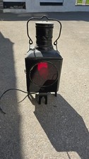 Eisenbahnlaterne, Zugschlussbeleuchtung, Eisenbahnlampe,