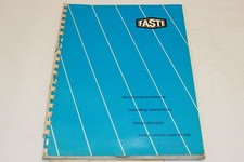 Betriebsanleitung - Kurbeltafelschere Tafelschere - FASTI - Type 506 - Bj. 1982