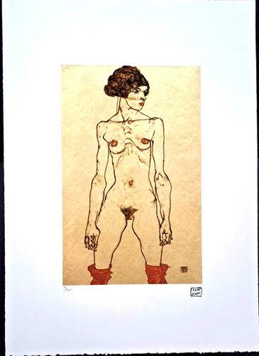 Egon schiele frauenakt 70 - schiele,