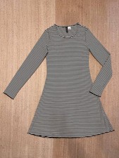 H&M Kleid Gr. 36 Schwarz/Weiß
