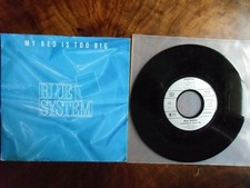 Single Blue System my bed is too big