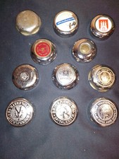 1  Konvolut Sammlung  11 Fahrrad Klingel  Deckel Hercules , Brinkmann Hamburg 