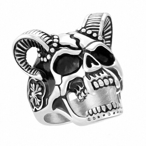 Herren biker ring - biker, dämonen