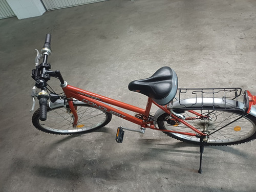Votec city bike rot silber - bike, mit