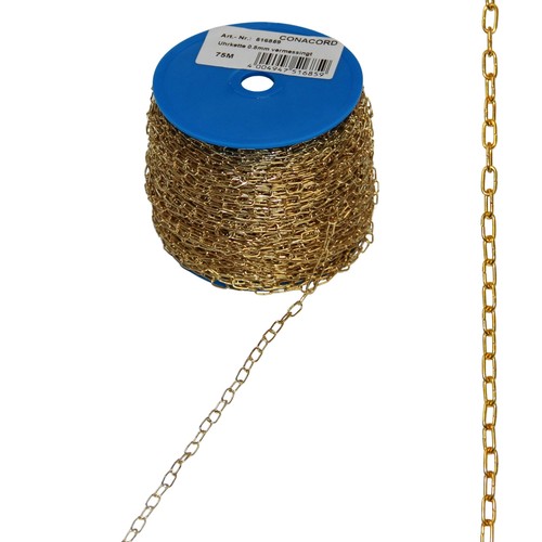 Uhrkette 8mm stahl - uhrkette, 0,8mm