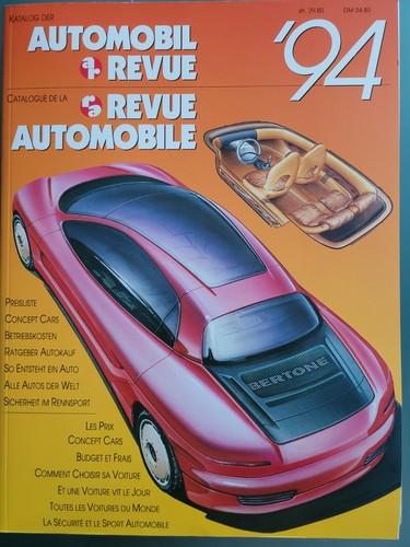 Schweizer automobil revue 1994 - schweizer,
