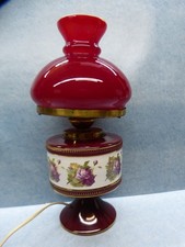 28684. Petroleumlampe rot
