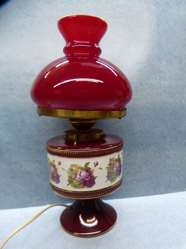 28684 petroleumlampe rot - petroleumlampe,