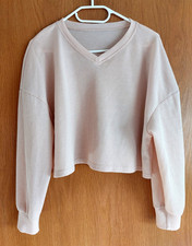 Crop Oberteil Langarm