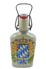 Schnapsflasche Steingut mit