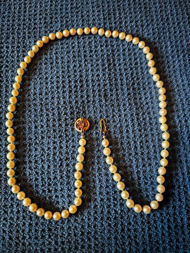 Vintage akoya zuchtperlenkette - akoya,