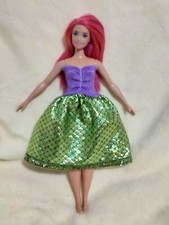 Barbie Curvy Kleid Prinzessin