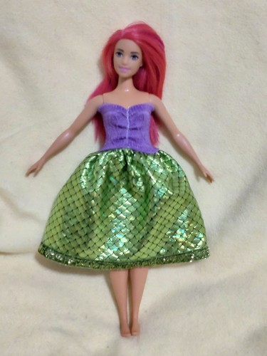 Barbie curvy kleid prinzessin - barbie,