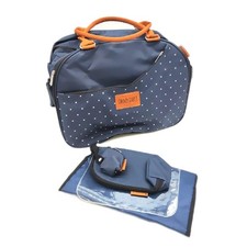 Badabulle Wickeltasche Babyzubehör Weekend geräumig praktisch stylisch blau navy