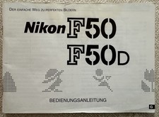Bedienungsanleitung Nikon F50 F50D