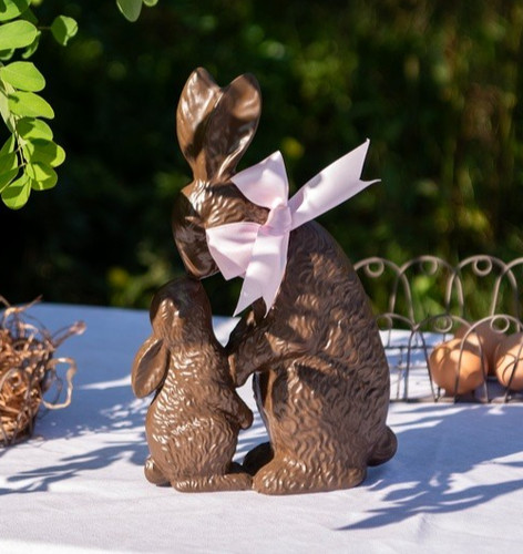 Hase figur mama kind - hase,