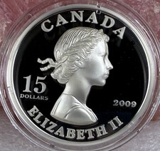 Kanada 15 Dollars 2009 Silber PP ultra-high-relief Vignettes of Royalty nur 2643