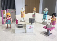 Playmobil 5611 Einkaufszentrum Bekleidungsgeschäft Laden Tragetasche Mitnehmrolle 