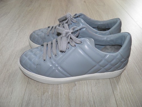 Burberry ledersneaker blau - ledersneaker,