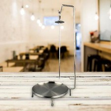 Kebabs Aufhänger Ständer mit Platte Grill Vertikal Ständer für Hähnchen BBQ Wurst