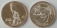 USA American Innovation Dollar - New York 2021 D unz.