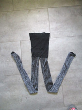 *Strumpfhose Metallic-Look Gr