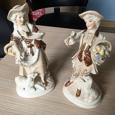 2 passende Porzellan Figuren
