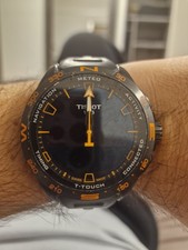 Tissot Herrenuhr Automatik Schwarz Tissot Touch Connect Solar 47 Swiss Made