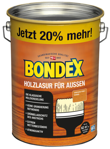Bondex holzlasur außen oregon