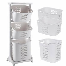 Wäschewagen mit 4 Stockwerke