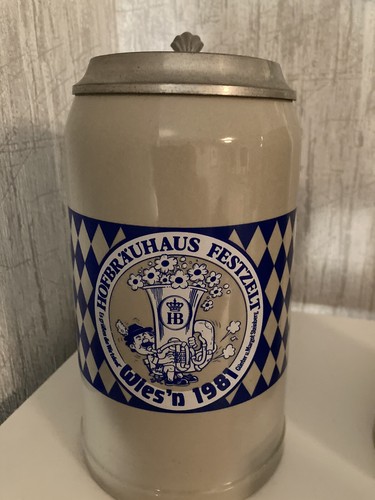 Hofbräu krug rarität - hofbräu,