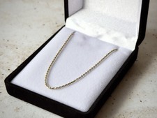 Ankerkette 8 Karat, 333er Gelbgold, 42cm mit Federringverschluss