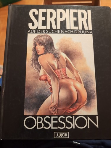Serpieri artbook obsession - serpieri,