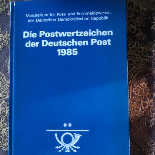 Ddr jahrbuch postwertzeichen - ddr,
