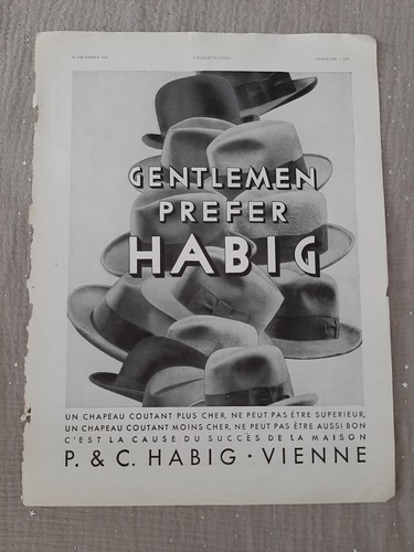 Pressewerbung habig hut - -,