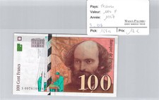 Schein frankreich 100 - frankreich, francs