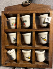 Fingerhüte 9 Stück im