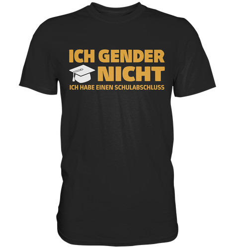 Ich gender nicht - ich, habe