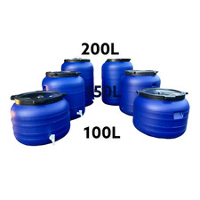 Weithalsfass 100l-200l Futtertonne Fasssilage Kunststoff Regen Fass 
