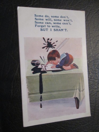 Comic postkarte manche - postkarte, tun
