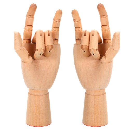 Holzhandmodell - 10",