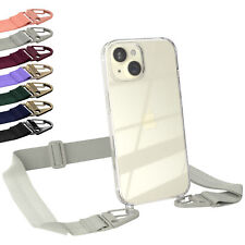 EAZY CASE für Apple iPhone 15 Hülle mit Band Handykette verstellbar Handyhülle