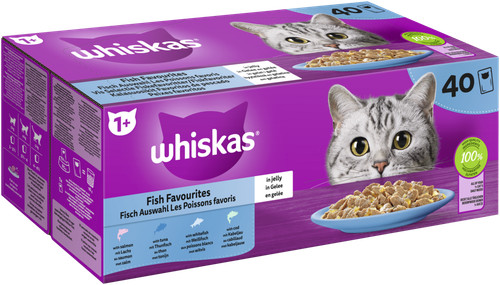 40x85g whiskas katzenfutter - 40x85g,