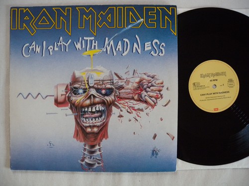 Vinyl iron maiden can - iron,
