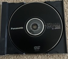 10 x Panasonic DVD-RAM Black